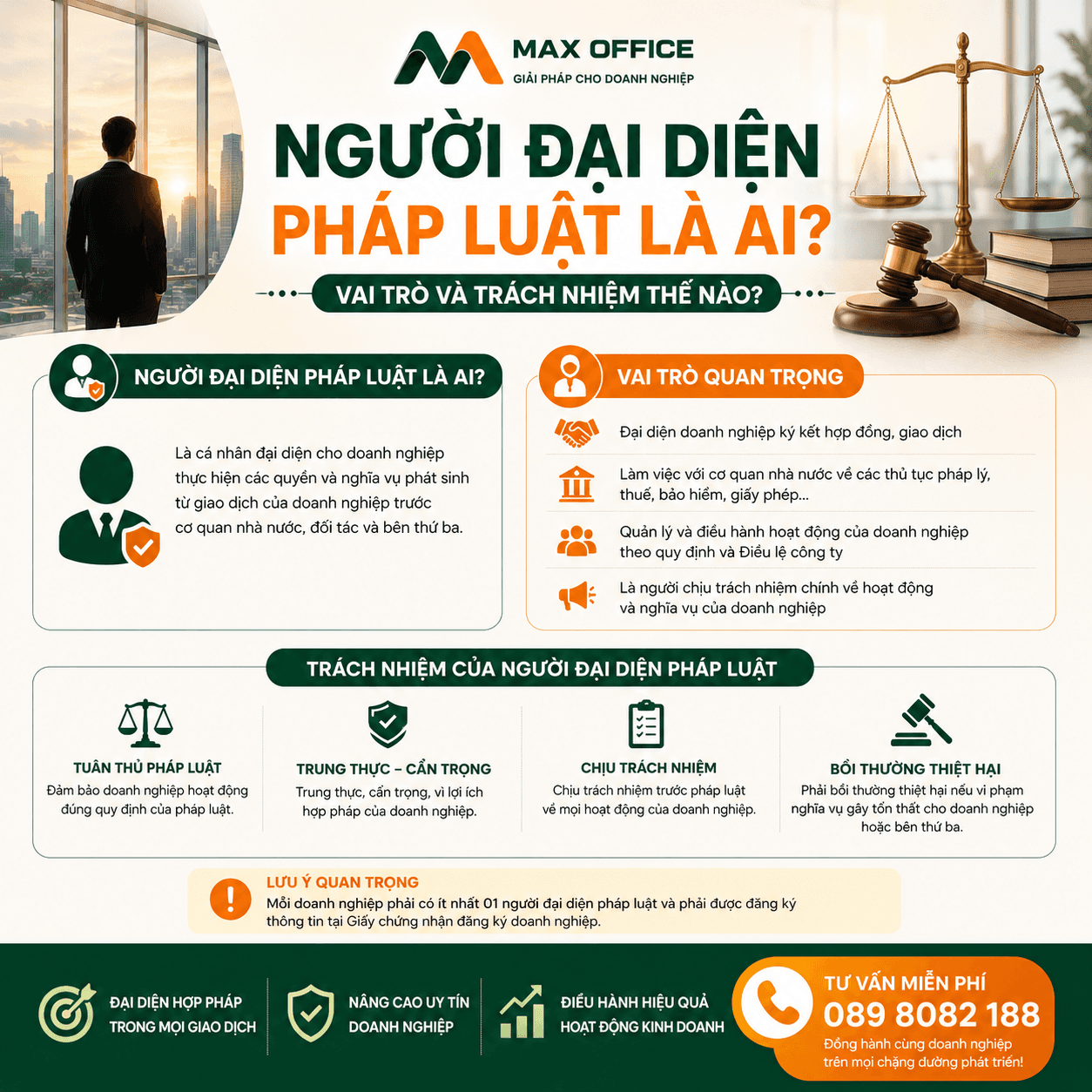Người đại diện pháp luật là ai? Vai trò và trách nhiệm thế nào?