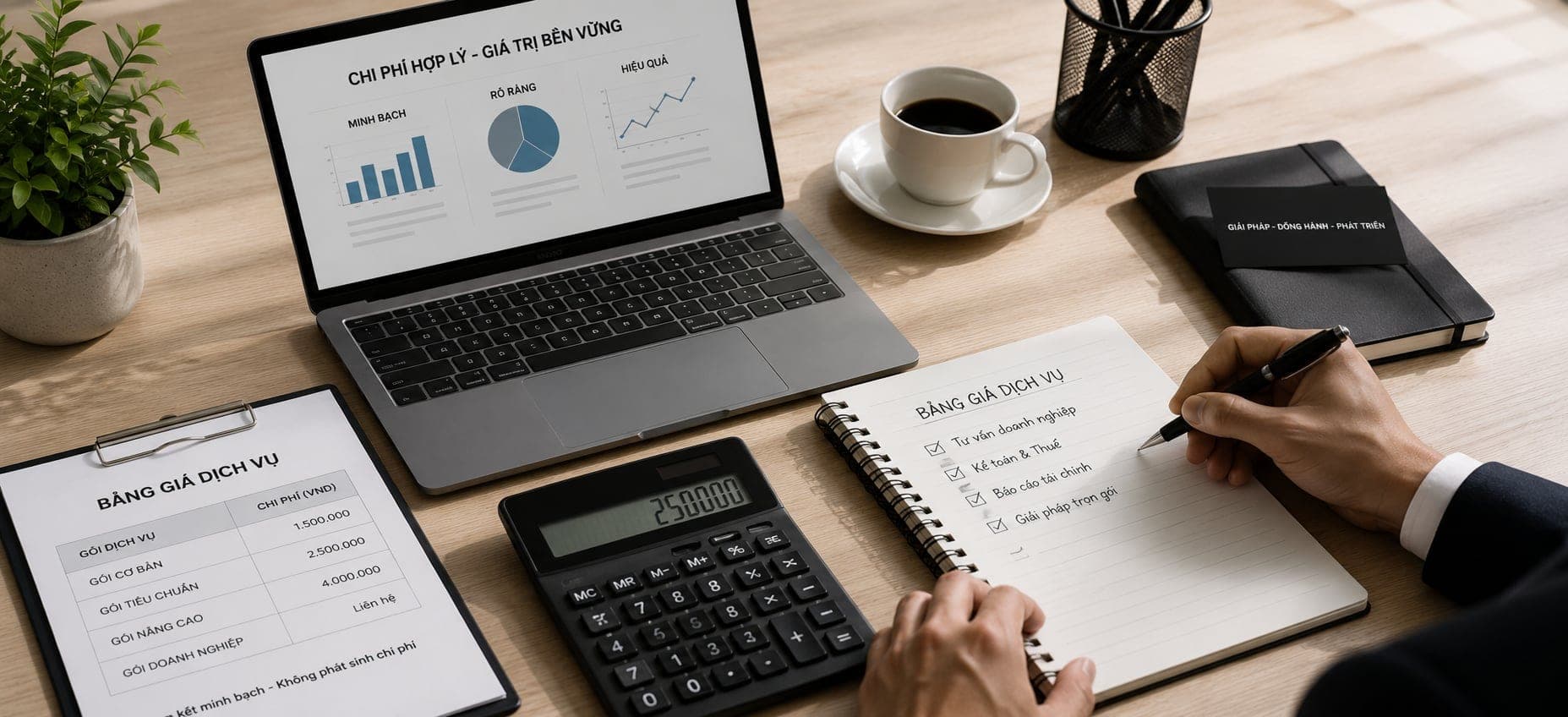 Mức giá minh bạch cho mọi giai đoạn phát triển